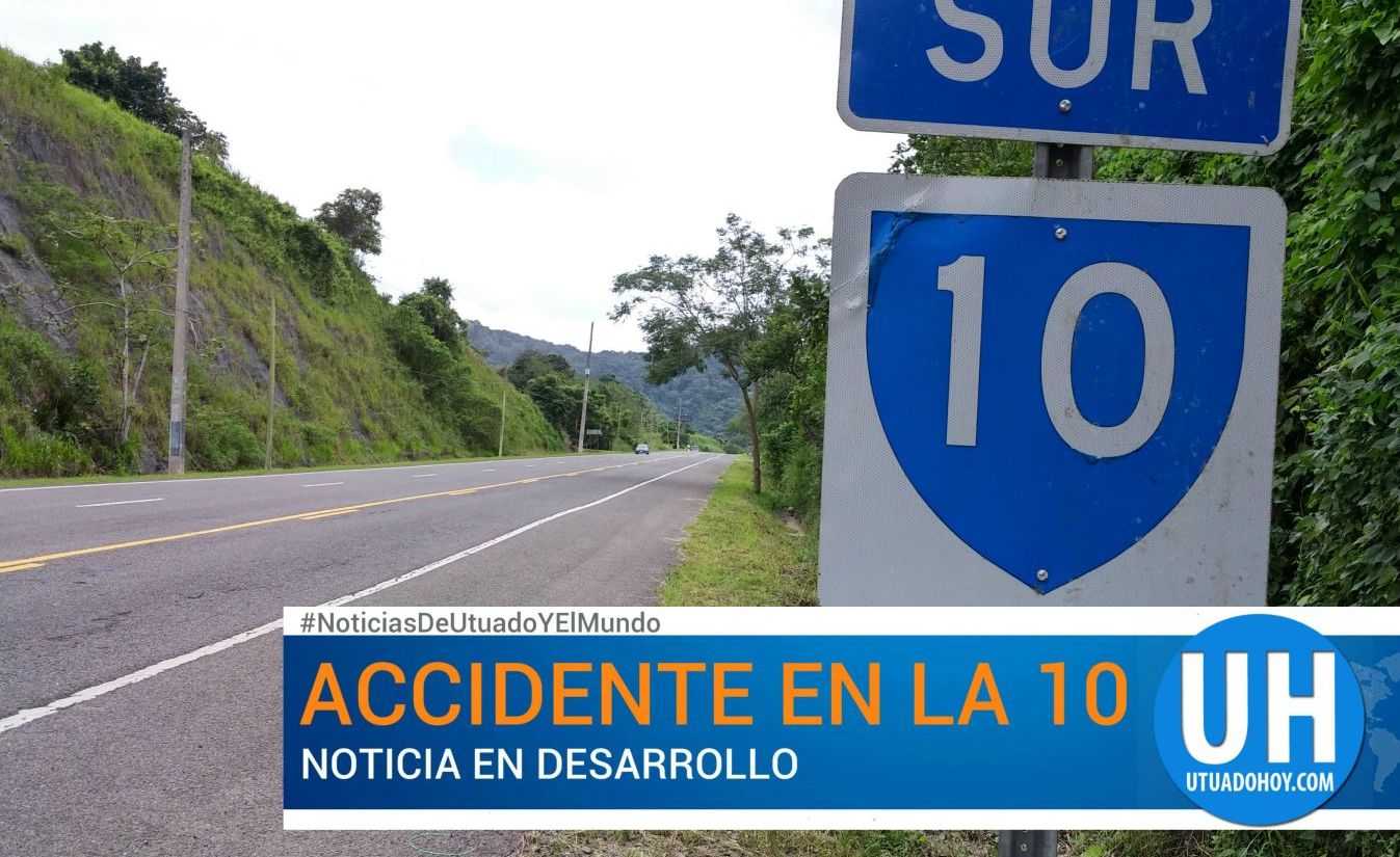 Policía de Utuado investiga accidente en la PR10