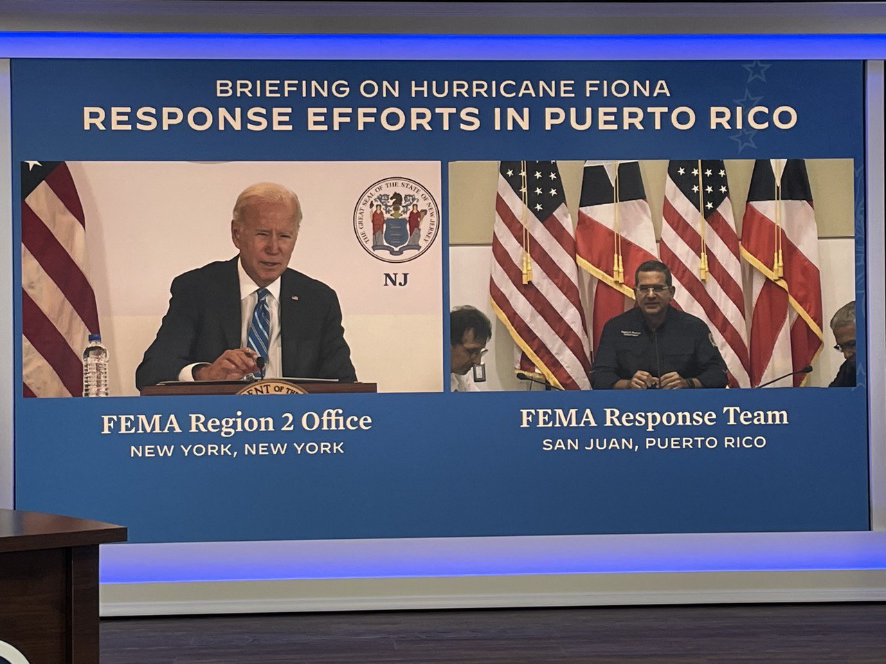 Gobernador y presidente Biden sostienen reunión  sobre ayudas federales para Puerto Rico