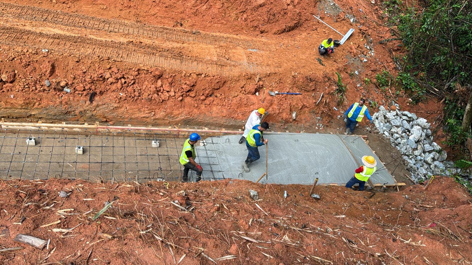 Reconstrucción de la PR 140 en Mameyes de Utuado