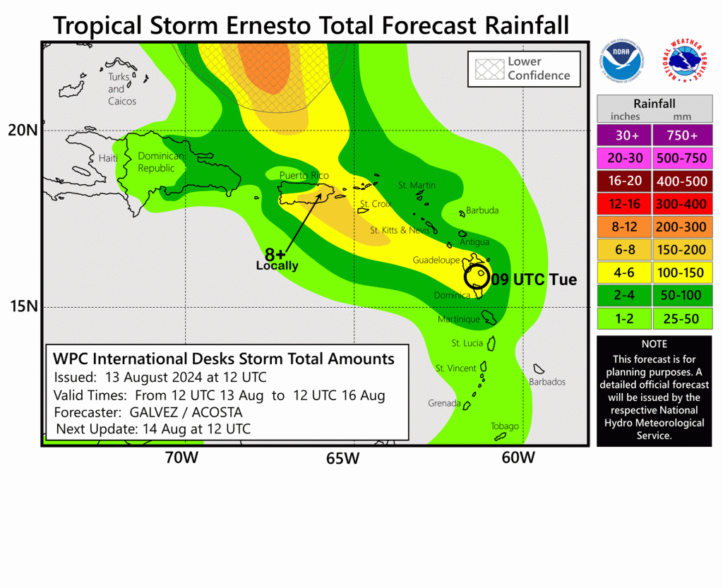 Boletín de las 8PM – Seguimos Bajo Aviso de Tormenta Tropical