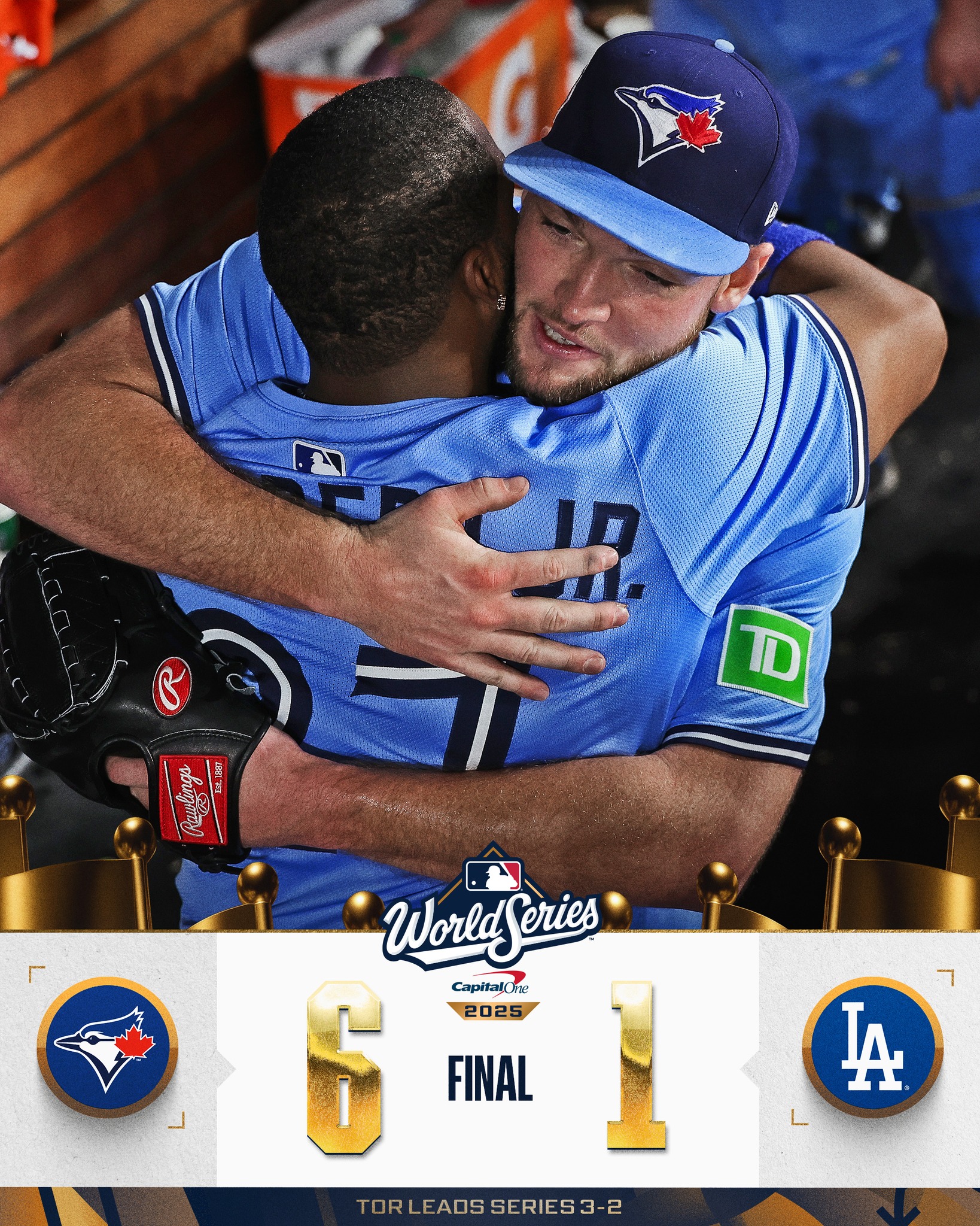 Blue Jays ganan el quinto partido